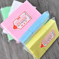 600pcs/Lot Nail Lint-Free Paper Cotton Fiber Tissue 5colors Nails Art Cleanin Cleaner Pad Polish Cotton Remover Sheet Wiper C#13.