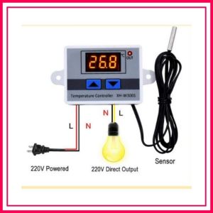 XH-W3001 AC 220V 1500W Digital Display LED Temperature Controller Thermostat Control Switch