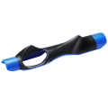 Golf Grip Training Aid Golf Club Handle for Swing Grip Trainer Left Right Hand Practice Aid,Black.