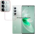 3in1 Protector Combo Pack for vivo V30 Lite 4G (5d Full Screen Protector Glass+Back Hydrogel Protector Poly+Camera Lens Protector). 