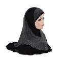 H076 Adults or big girls medium size 70*60cm pray hijab muslim hijab scarf islamic headscarf hat amira pull on headwrap. 