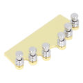 Folk Guitar String Tuning System Metal Guitar Ferrule Bridge Tuning Device F HR6.