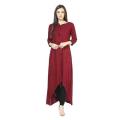 Linen 1 Piece Kurti Kameez Dress for Women Trendy Stylish Comfortable Daily Wear Fabric. 