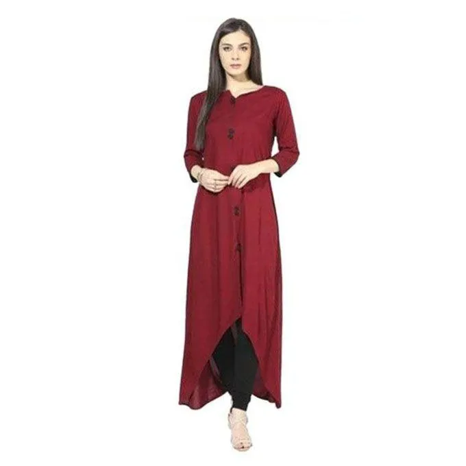 Linen%201%20Piece%20Kurti%20Kameez%20Dress%20for%20Women%20Trendy%20Stylish%20Comfortable%20Daily%20Wear%20Fabric%20-%20Image%206