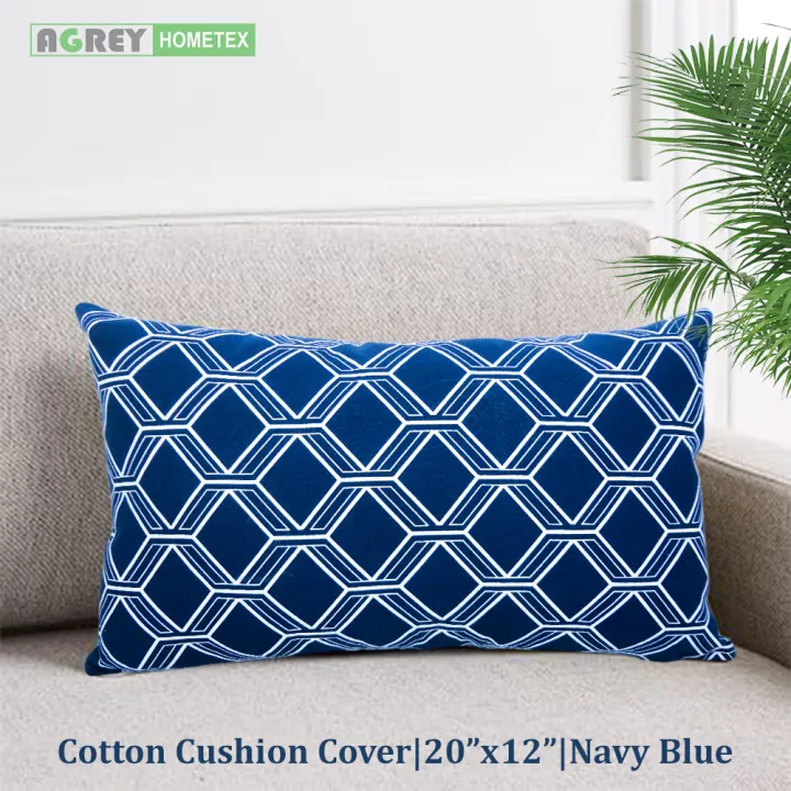 Decorative%20Cotton%20Cushion%20Cover_Navy%20Blue_(20"x12")_Only%20Cover%20-%20Image%203