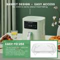 8 Inch Air Fryer Rack for Instant Vortex Air Fryer,, Air Fryer,Square Three Stackable Dehydrator Racks. 