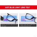2022 Trending Blue Light Blocking Men's Glasses Gaming TR90 Matte Black Anti Ray Eyeglasses Women Transparent Fashion Eyewear. 