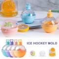 Silicone Ice Ball Maker Accessory Easy-Release Sphere Ice Mold Leakproof Novelty Round Ice Cube for Home Cocktail Parties.