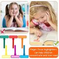 High Quality For Kids Hyperactive Early Readers Reading Magnifier Finger Reading Stick Dyslexia Tools ADHD Tools Guided Reading Strips. 