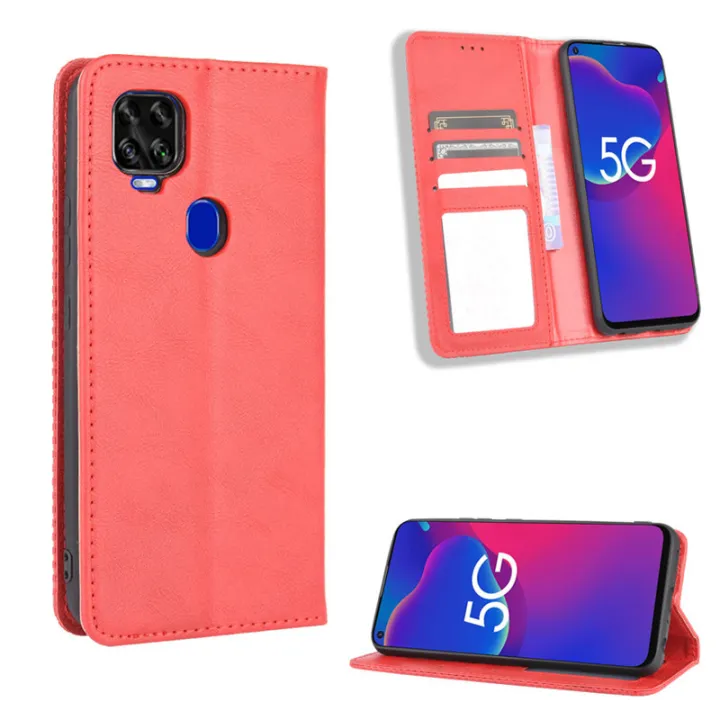 ZTE%20Blade%20V2020%20Case%20with%20Card%20Holder,Leather%20Wallet%20Case%20with%20Flip%20Card%20Slots,%20Kickstand%20&%20Magnetic%20Closure%20for%20ZTE%20Blade%20V2020%20-%20Image%202