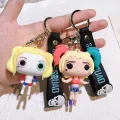 Popular Movie Suicide Squads Necklace Clown Jack and Joker Quinn Enamel Face Pendant Fashion Charm Jewelry Accessories For Fans. 