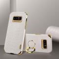Case for Samsung Galaxy Note8 Crocodile Pattern 360 Degree Rotating Ring Protective Cover Compatible with Magnetic Car.