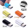 Micro USB to USB Type C Converter Adapter. 