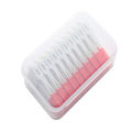 100pcs /Set Silicone Interdental Brushes Super Soft Dental Cleaning Brush Teeth. 