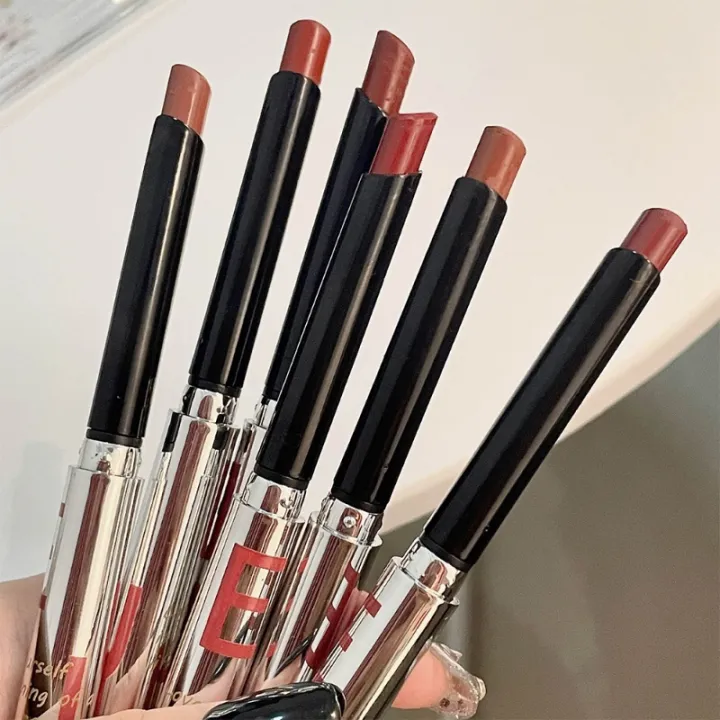 CACE%206%20Colors%20Retro%20Rose%20Lipstick%20Matte%20Moisturizing%20Waterproof%20Sexy%20Red%20Lip%20Tint%20Fog%20Lip%20Balm%20Slim%20Tube%20Lips%20Makeup%20Cosmetic%20-%20Image%203