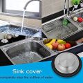 3 3 8 Inch Kitchen Sink Stopper Stainless Steel Garbage Disposal Plug Kitchen Sink Plug Fits Standard Kitchen Drain Size. 