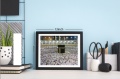 Kaba Sharif photo frame for home decor Islamic picture frame. 