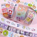 Cute Sanrio HelloKitty Sticker MyMelody Self-adhesive Seal Patch Envelope Sticky Paper Packing Bag Sticky Notes Present Box Paster Wedding Decor Label.