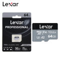 Lexar Micro SD Card 1066x 64GB 128GB 256GB 512GB Professional Flash Card V30 A2 Class 10 Micro SDXC UHS I For Camera Original.