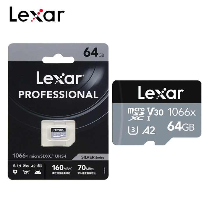 Lexar%20Micro%20SD%20Card%201066x%2064GB%20128GB%20256GB%20512GB%20Professional%20Flash%20Card%20V30%20A2%20Class%2010%20Micro%20SDXC%20UHS%20I%20For%20Camera%20Original%20-%20Image%205