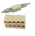 RJ45 Lan Jointer White (5PCS) / RJ45 Ethernet Lan Cable Joiner Coupler Connector Coupler Jointer.