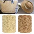 280 Meter Colorful Threads Natural Raffia Straw Yarn For Bag Handbag Cushion Basket Hat Knitting Material Crochet Yarn Handcraft. 