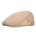 Summer Men Women Casual Beret Hat Fashion Breathable Mesh Flat Cap Newsboy Style Beret Hats Adjustable Adjustable Caps Gorras. 