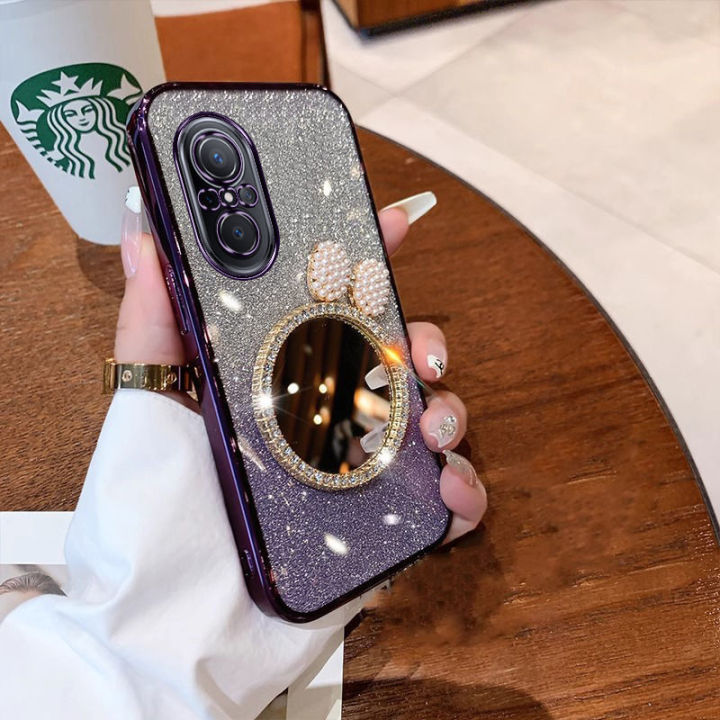 New%20Phone%20case%20Realme%20Note%2060%20Note%2050%20Back%20Cover%20with%20Bow%20Makeup%20Mirror%20Luxury%20Shiny%20Gradient%20Plating%20Glitter%20Girls%20Slim%20Phone%20cases%20Transparent%20Soft%20Silicone%20Protective%20Pouch%20-%20Image%203