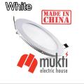 Imported China 3 Watt Round Flat Panel White Conceal Down led lights Recessed False Ceiling 3W. 
