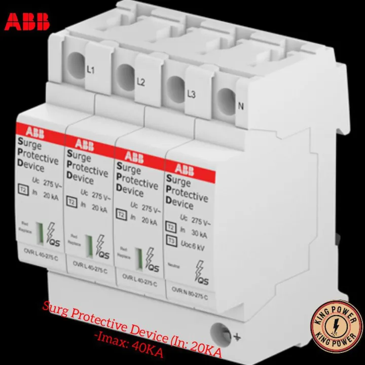 ABB Surge Protective Devices   SPD Class 40KA