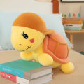 Super cute cartoon hated turtle plush toy doll cute sea animal big-eyed turtle doll pillow rag doll.