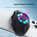 For iPhone 13 12 11 Pro Max mini Xr Xs X Radiator Snap-on Cooling Tool Portable Cooling Fan Game Mobile Phone Cooler USB Powered. 