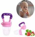 BABY FRUIT PACIFIER Fresh Food Feeder Teething Toy Teether Chosni Teat Pacifier Feeder Bottles for New born.