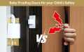 Child Safety Door Stopper Lock Push Door Child Safety Protection Lock -1pcs.