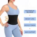 all in one belt weight loss Belly trimmer fat reduction back support abdominal binder Post delivery belt for women postpartum belly wrap abdominal belt after delivery for tummy reduction.