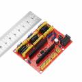 NANO V4 SHIELD Arduino Nano Expansion Board Compatible With A4988 DRV8825 Driver Expansion Board Shield V4 For DC Motor Driver Engraving Machine 3D Printers.