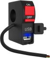 Best quality on/off switch with usb charger for motorcycle or bike - bike accessories. 