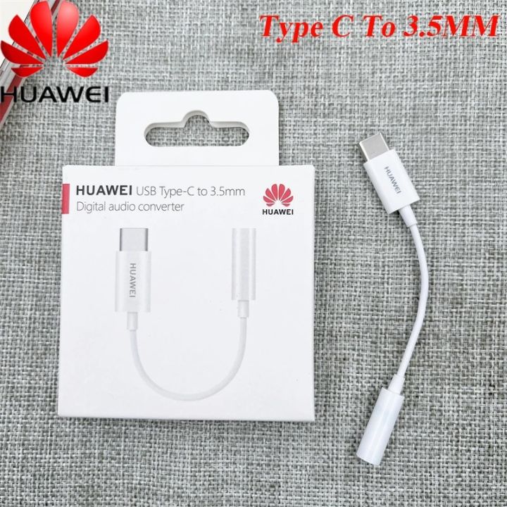 Audio Jack Huawei Adapter Jack Original Huawei Earphone USB Type C