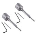 OUMERY 2X SDS Plus Shank Concrete Cement Stone 65mm Wall Hole Saw Drill Bit 200mm Rod Mark. 