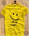 Always Smile New Desing Soft & Comfortable T-shirt For Men. 