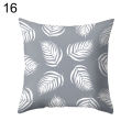Gray Geometric Square Throw Pillow Protector Case Cushion Cover Bedding Articles.