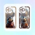 Astronaut Capybara Clear Case For Infinix HOT 30 30I 20 20I 20S 12 12I 11 10 10I 10S 9 PLAY SNFC 8 ZERO 20 5G2023 PRO Cover Case. 