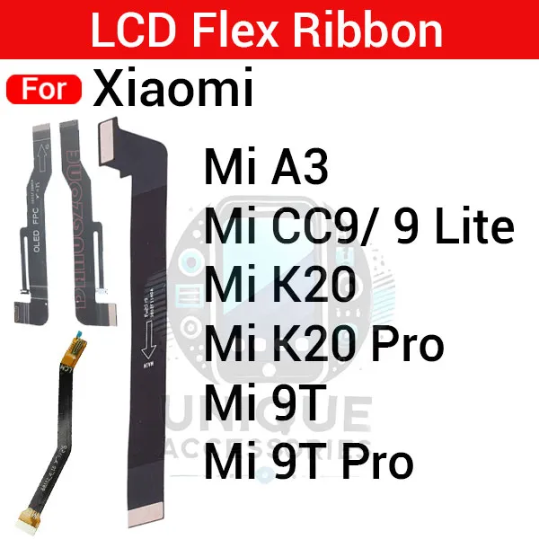 Câble Plat Flex LCD Connecteur Écran Compatible Xiaomi Redmi Mi 9T K20 K20 Pro