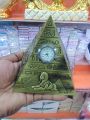 Metal Handicrafts Egyptian Pyramids Model Ornament Copper Bronze - intl.