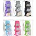 6 Pocket Large Purse Bags Storage Organizer - Multiclour. 