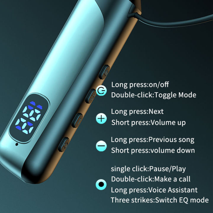 ZT%20Plus%20200%20Wireless%20Neckband%20Earphones%20Deep%20Bass%20%20Sports%20Bluetooth%20Headset%20-%20Image%203