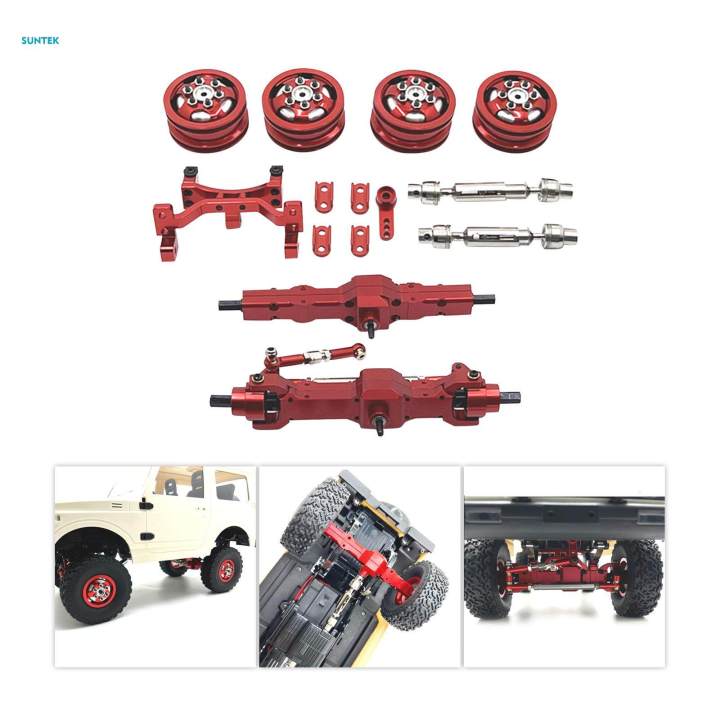 Toy%20Car%20Parts%20Set%20Steering%20Fixing%20Mount%20Protectors%20Replacement%20Wheel%20Hub%20Caps%201/10%20RC%20Car%20-%20Image%204