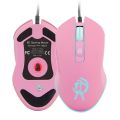 【YIYANGMAOYI111】Colorful Backlit Gaming Mice 3200 Pink Computer Mouse Optical Fashion Sailor Moon Mouse Girl Gift For Laptop.