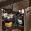 WELLMAX Kitchen Storage System Magic Corner Basket WMC 17EL. 