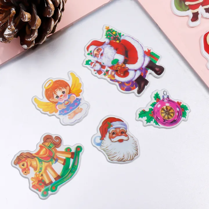 1/5/10Pcs%20Festival%20Gift%203D%20Bubble%20Sticker%20Cartoon%20Santa%20Claus%20Bell%20Puffy%20Stickers%20New%20Year%20Sticky%20Decor%20For%20Kid%20-%20Image%204
